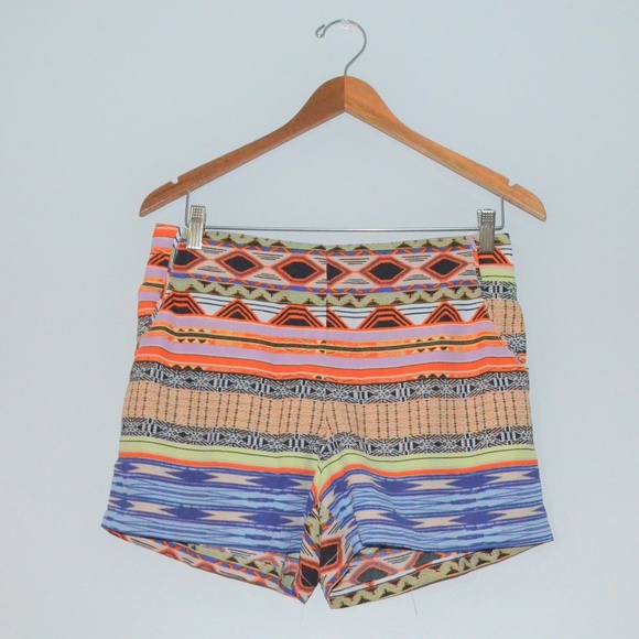 Skies Are Blue Pants - 🌷 Skies Are Blue Aztec Print Shorts